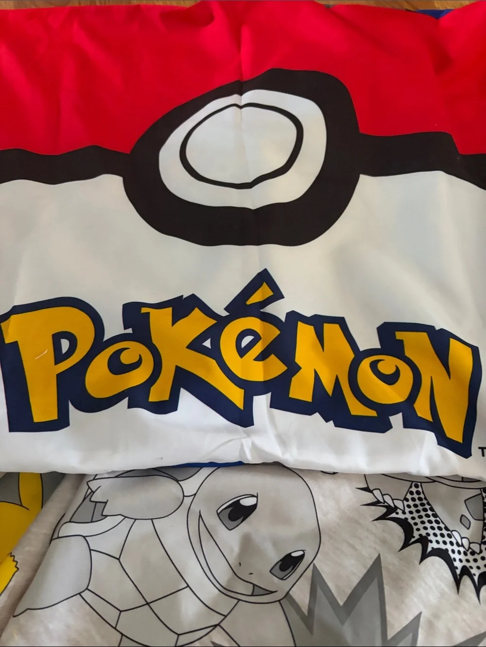 Kids Pikachu & Friends Gray and Yellow Pajama Top